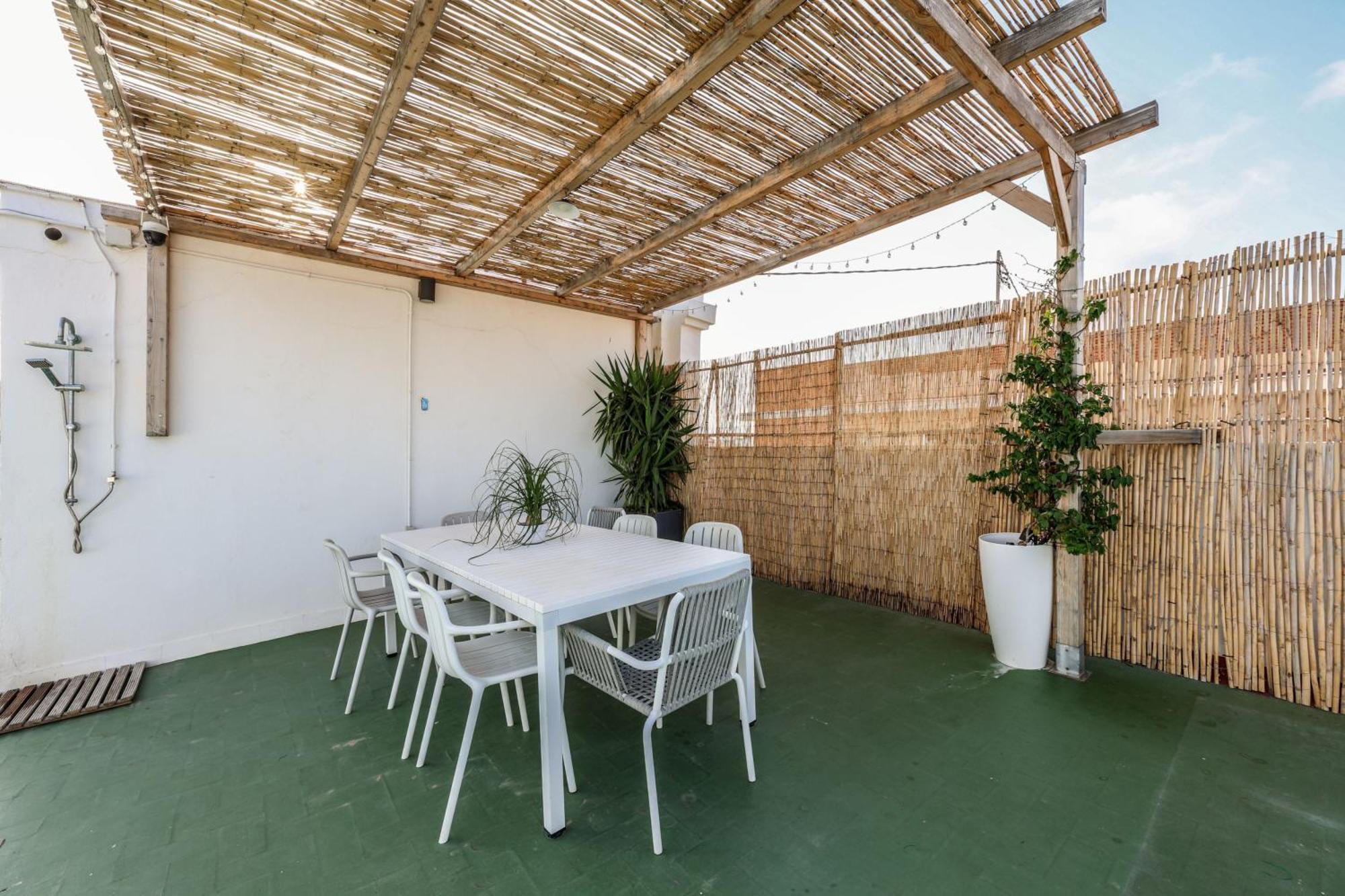 Acogedor Estudio A Metros De La Playa, Con Zonas Comunes Y Terraza 3B Valencia Exterior photo